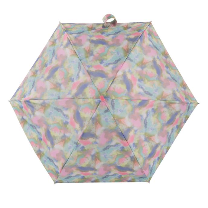 totes® Compact Flat Clouds Umbrella (5 Section) Extra Image 2